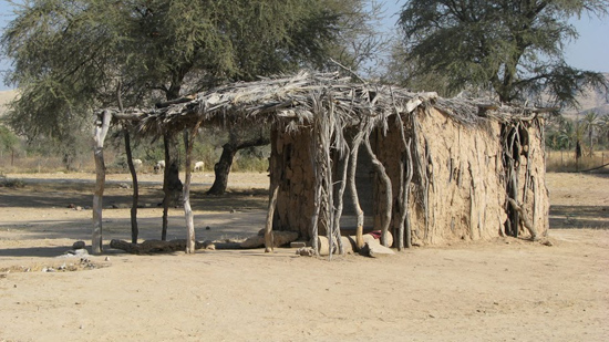 Hutte traditionnelle de Sessfontein