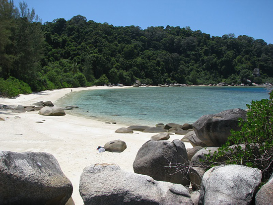 Plage du trajet