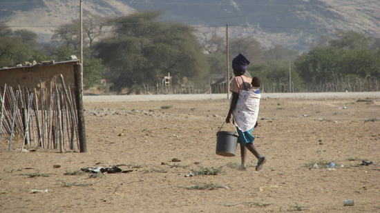 Habitante de Sessfontein